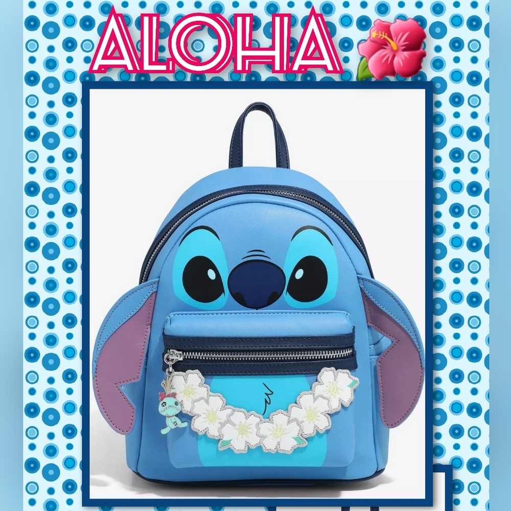 ADORABLE "Aloha" Stitch Loungefly!! NWT!! Factory Wrapped!!